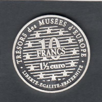 Beschrijving: 10 Francs (1,5 Euro) DURER